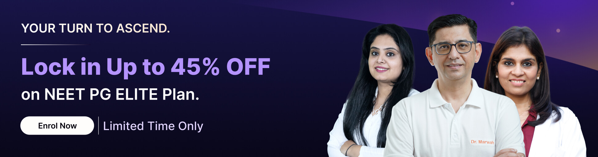 45% off on Elite Plans