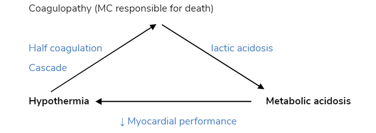 Trauma Triad of death     