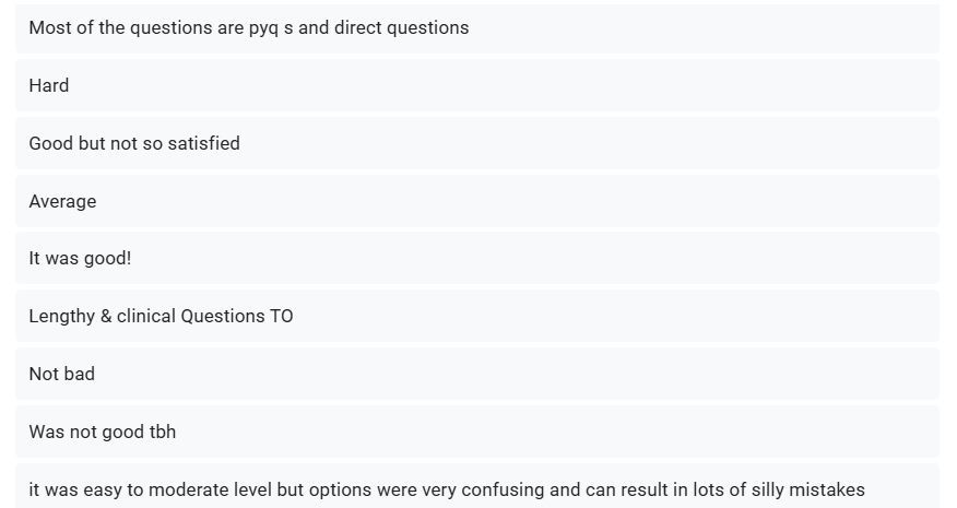 neet pg 2025 exam experience 