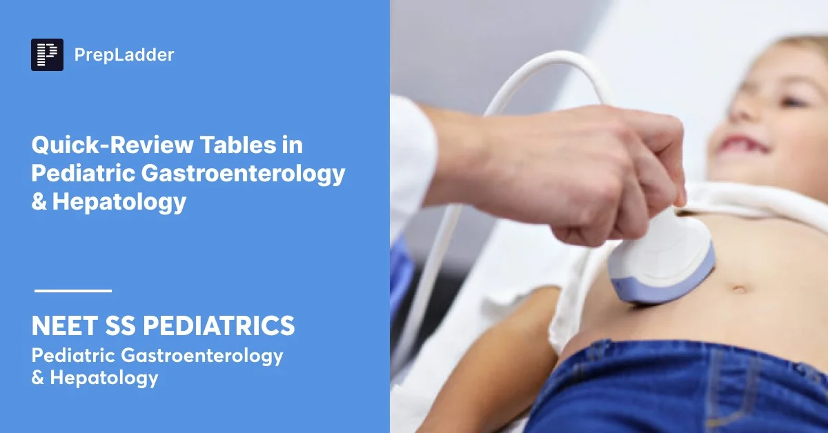 Pediatrics Gastro