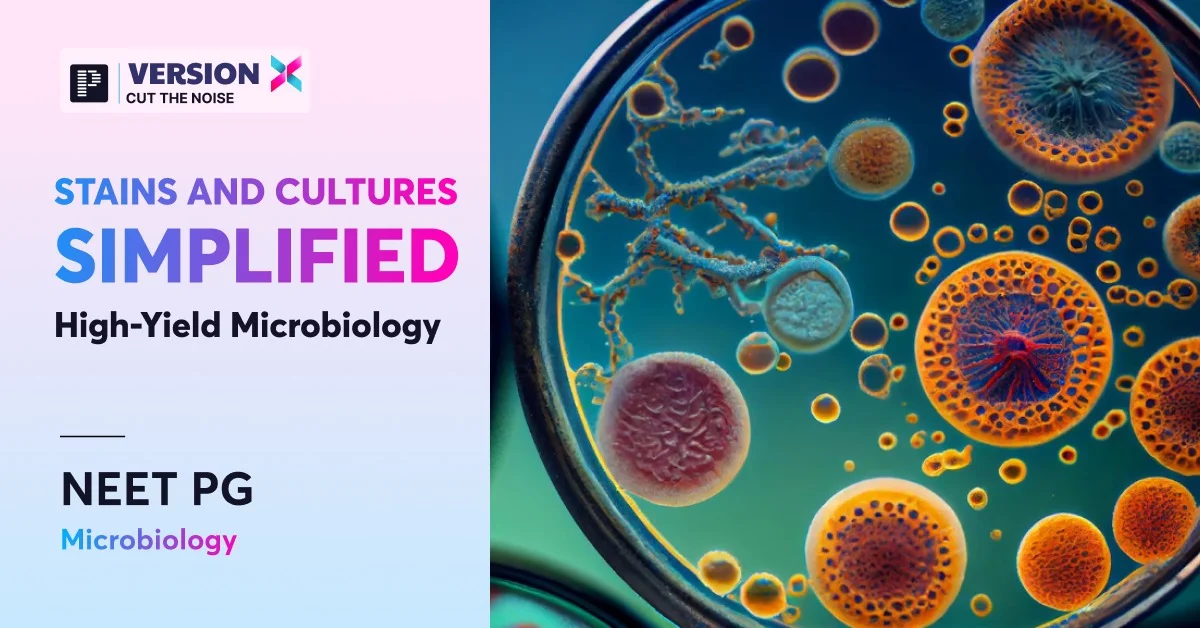 Stains and Cultures Simplified