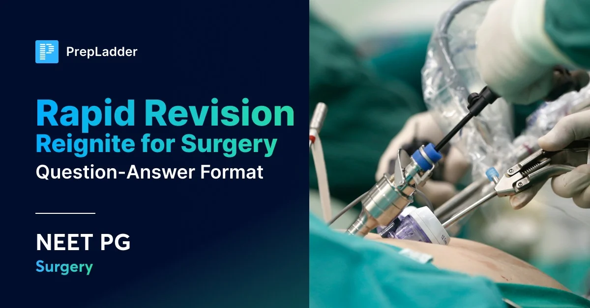 Rapid Revision Reignite Surgery Question-Answer Format