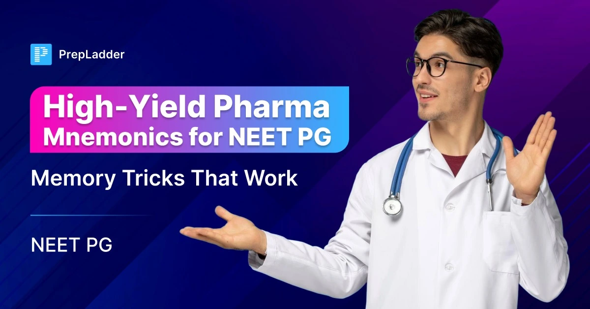 Pharmacology important mnemonics