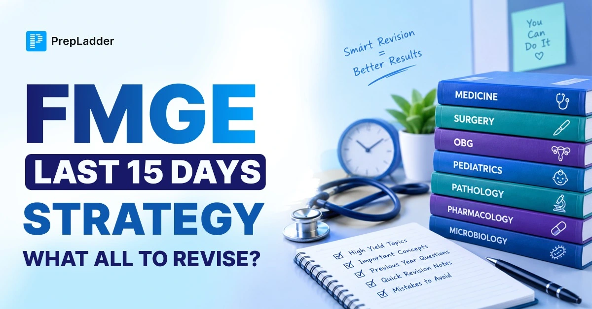 FMGE LAST 15 DAYS STRATEGY