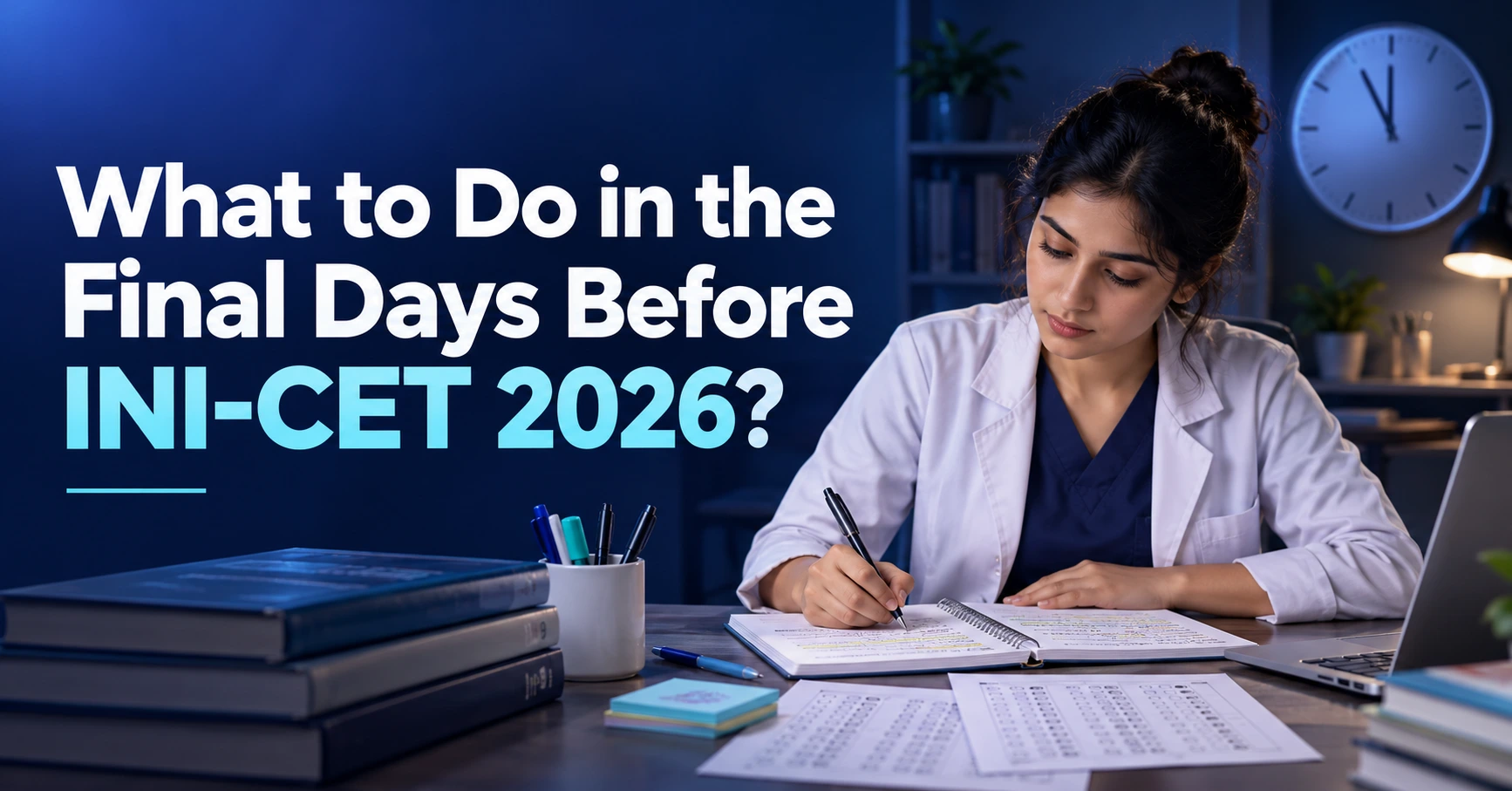 What to Do in the Final Days Before INI-CET 2026?